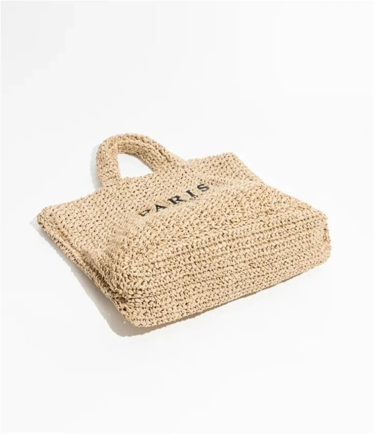 Crochet Paris Tote Bag