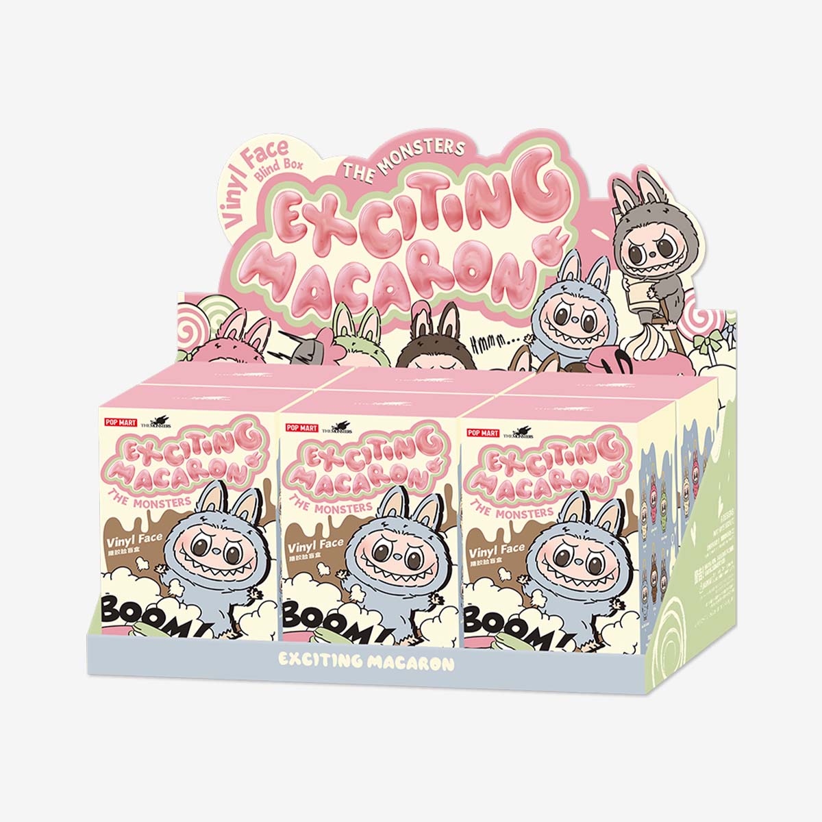 Labubu THE MONSTERS - Exciting Macaron Series - Summit Beauty