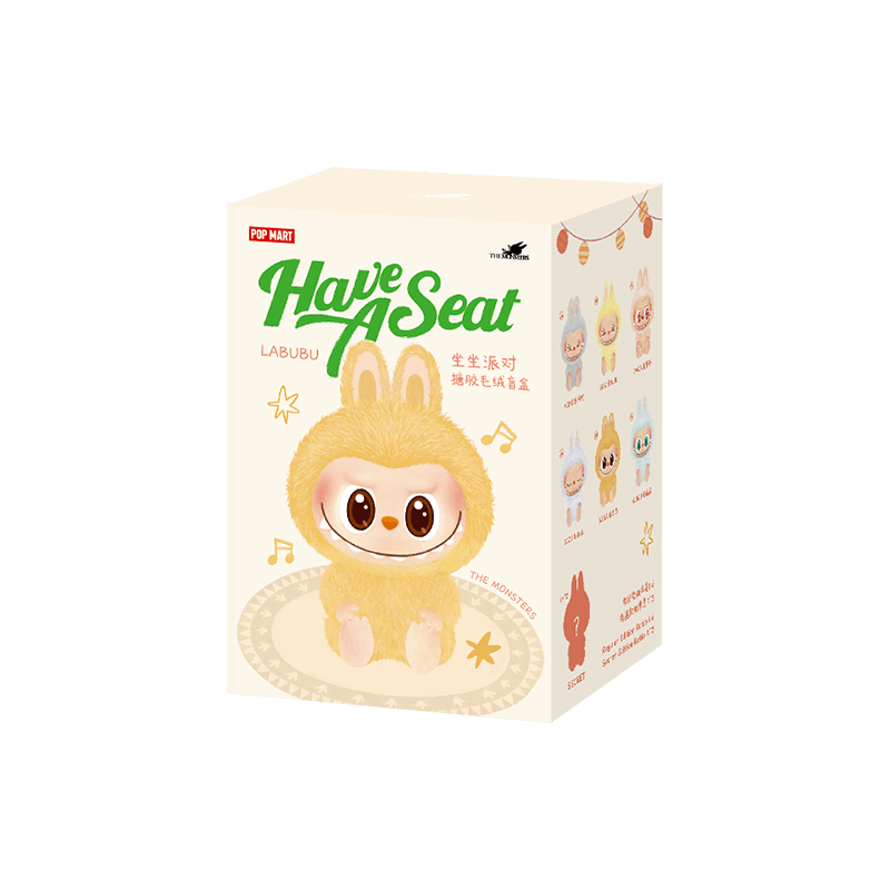 Labubu THE MONSTERS - Have a Seat Vinyl Plush Series - Summit Beauty