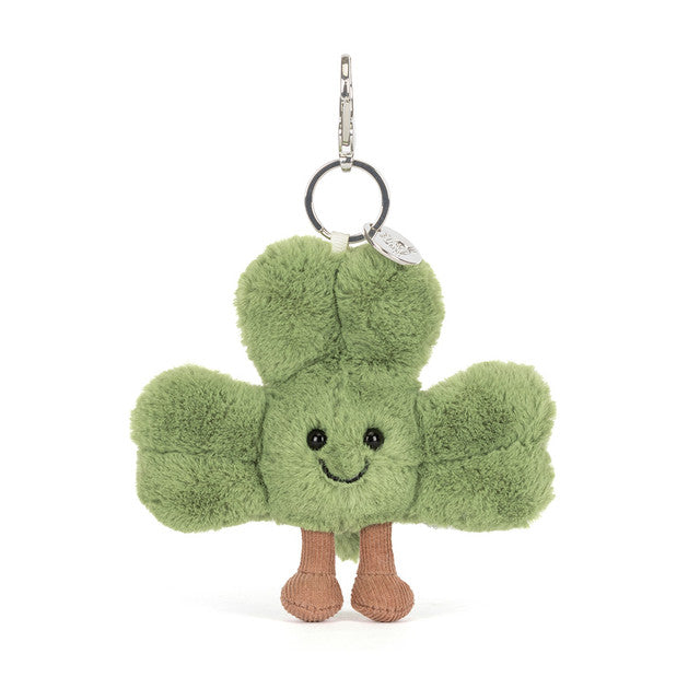 Amuseable Shamrock Plush Bag Charm