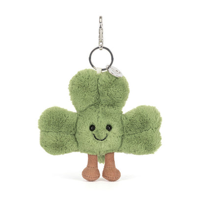 Amuseable Shamrock Plush Bag Charm