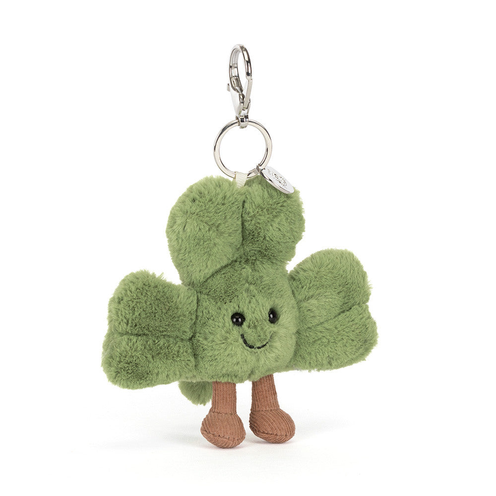 Amuseable Shamrock Plush Bag Charm