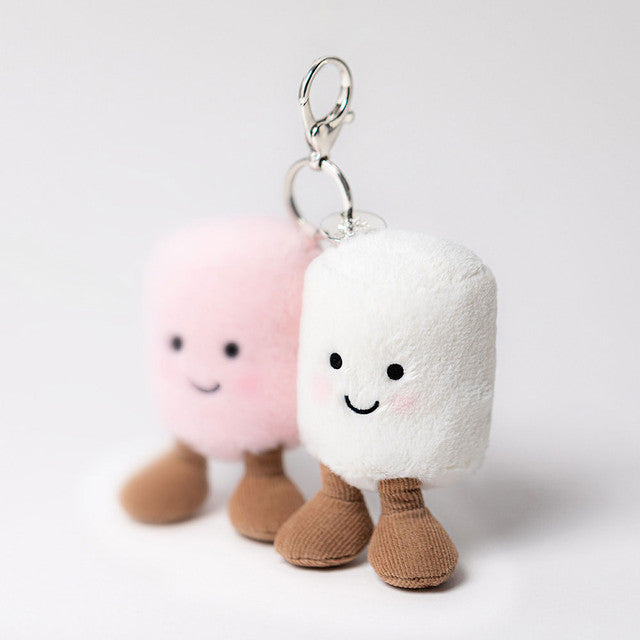 Amuseable Marshmallows Plush Keyring