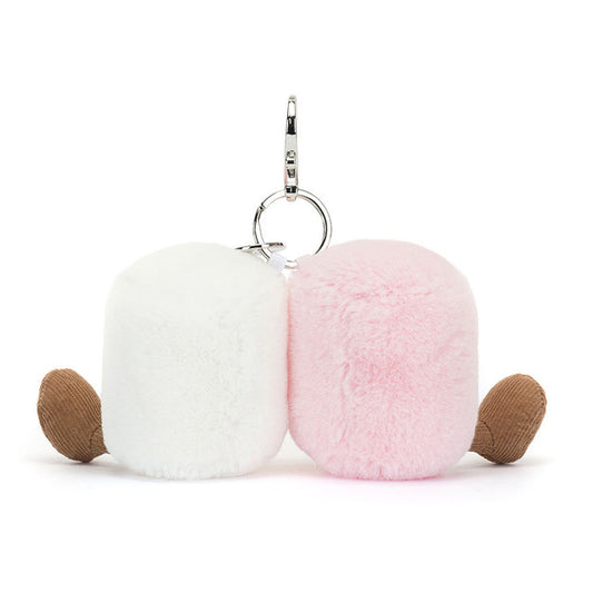Amuseable Marshmallows Plush Keyring