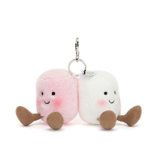 Amuseable Marshmallows Plush Keyring