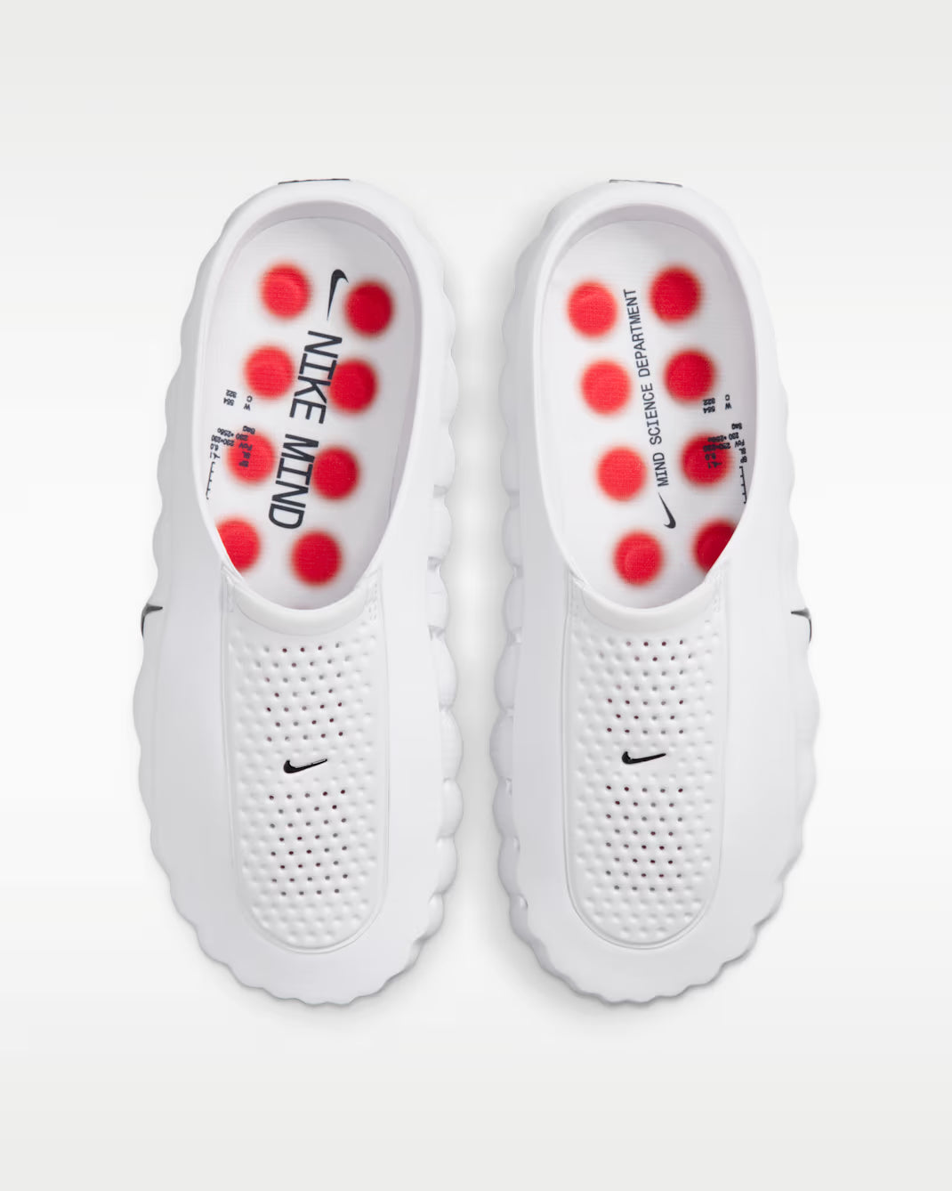 Nike Mind 001 - White/Speed Red