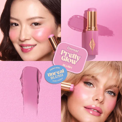 Unreal Lip + Cheek Glow Blush Stick