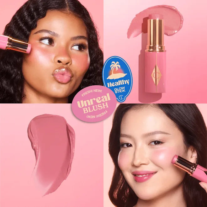 Unreal Lip + Cheek Glow Blush Stick