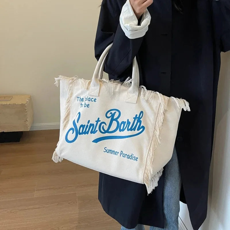 Saint Barth Tote Bag