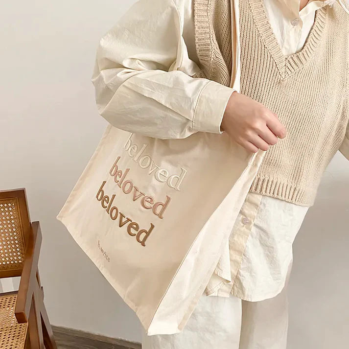 Natural Cotton Tote Bag