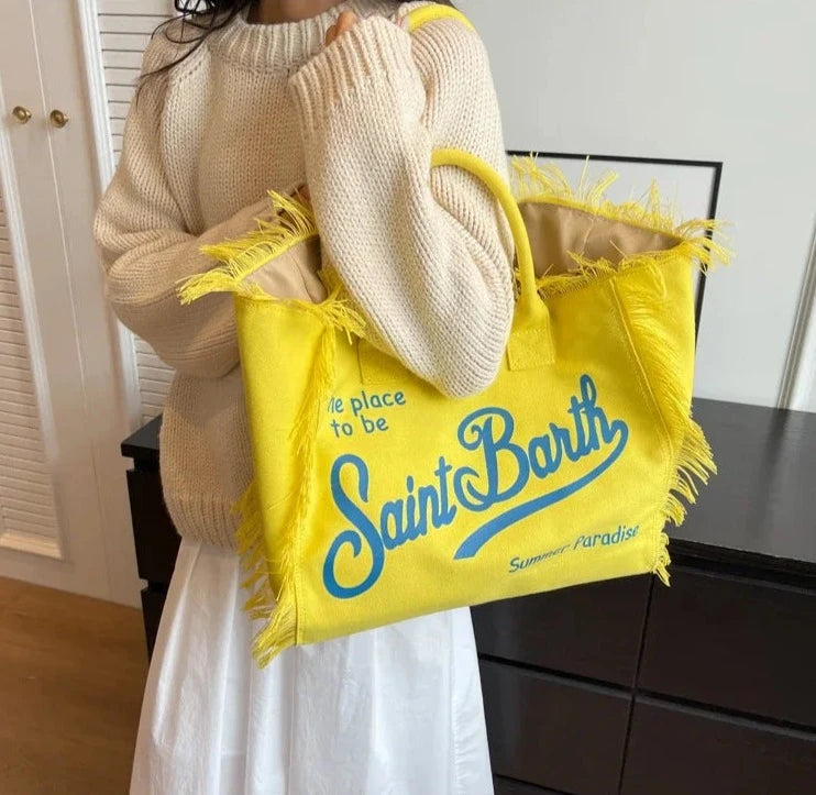 Saint Barth Tote Bag