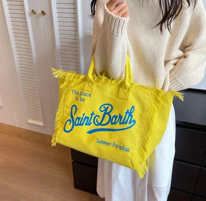 Saint Barth Tote Bag