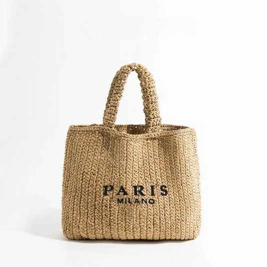 Crochet Paris Tote Bag