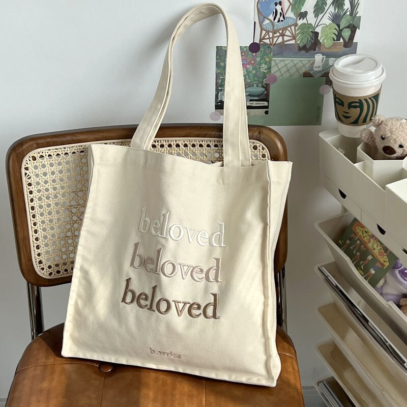 Natural Cotton Tote Bag