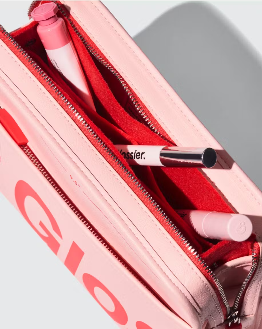 Glossier store Beauty bag